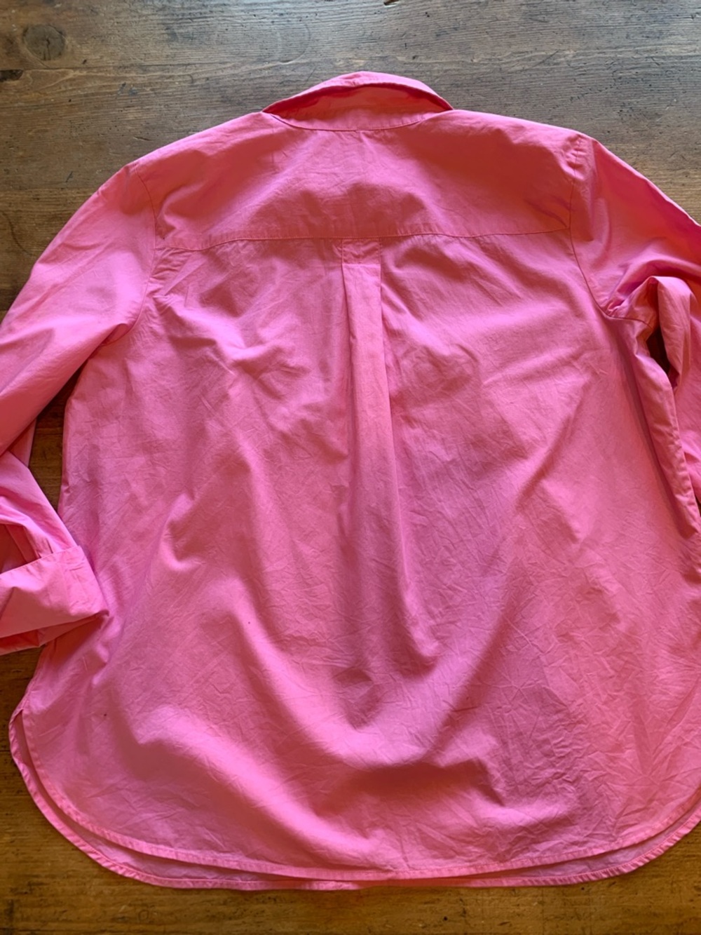 Talbots Bright Pink Popover Shirt - Picture 15 of 16